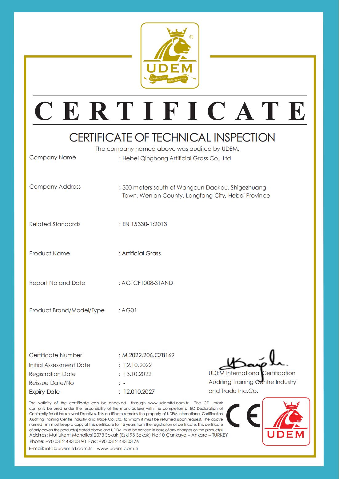 CE Marking - European Conformity Standards