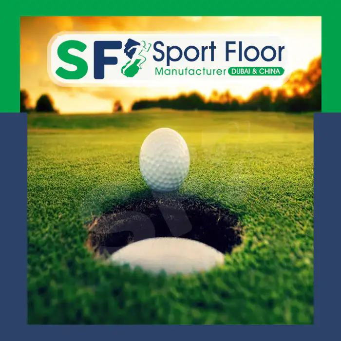 Golf ball approaching a practice hole on a putting surface