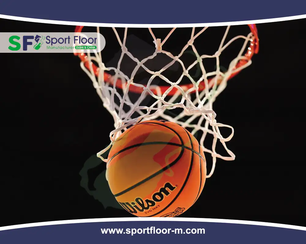 اكسسورات ملاعب رياضية باسكت كرة سلة - بورد سلة معتمد من سبورت فلور