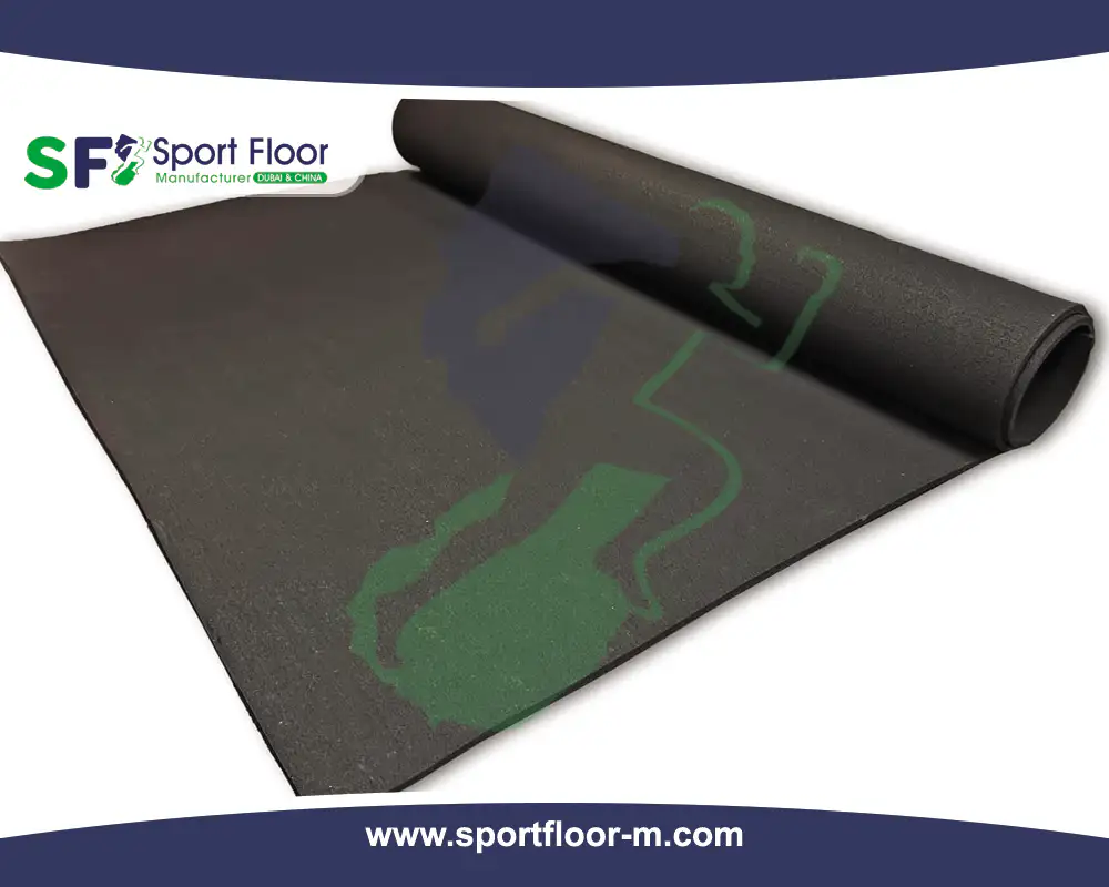 رول مطاط اسود - Black Rubber Roll