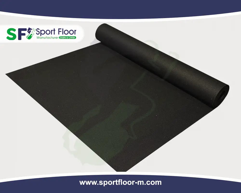 رول مطاط اسود - Black Rubber Roll
