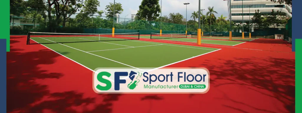 ملعب تنس اكريليك