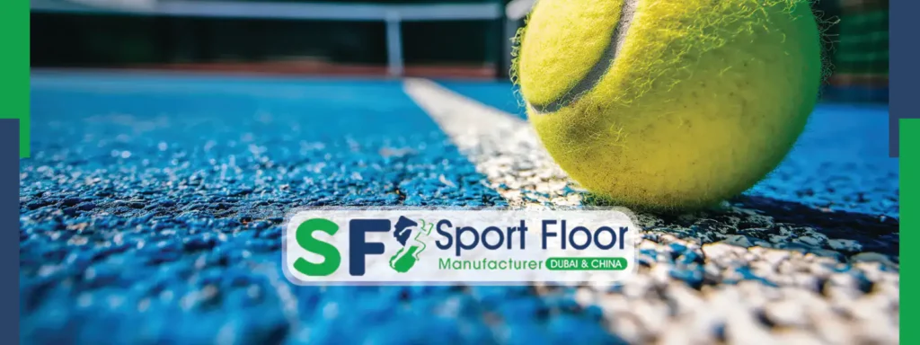 ملعب تنس ترتان معتمد من الاتحاد الدولي من سبورت فلور