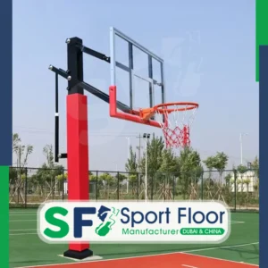 بورد كرة سلة ثابت عمودي