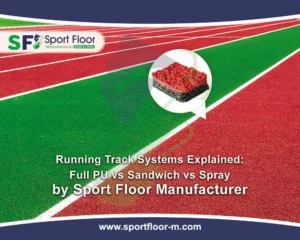 Running Track Systems Explained l Full PU vs Sandwich vs Spray by Sport Floor Manufacture 2026