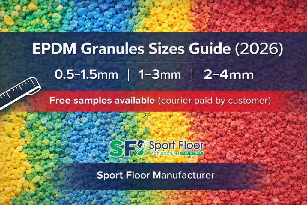 EPDM granules sizes guide 2026 EPDM granules sizes guide 2026