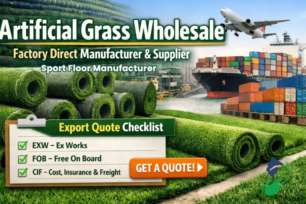 Artificial grass wholesale factory direct manufacturer and supplier for export quotes