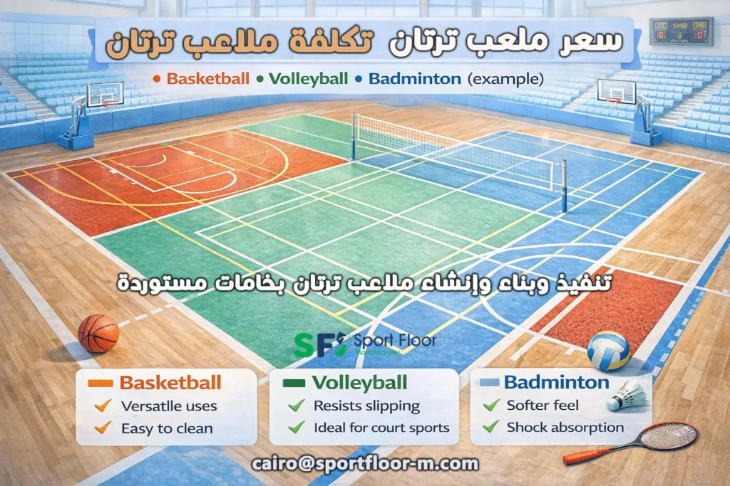 saar malaab tartan sport floor