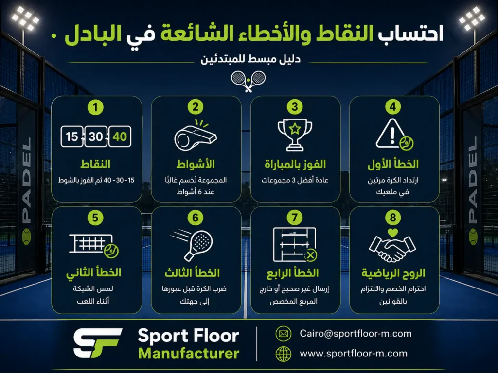 احتساب النقاط والأخطاء الشائعة