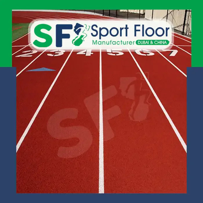 تنفيذ مضمار ركض ترتان ومضامير ألعاب قوى من Sport Floor