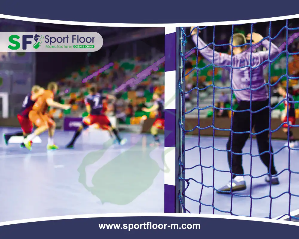 Tartan Handball Court PU Surface & Court Supply