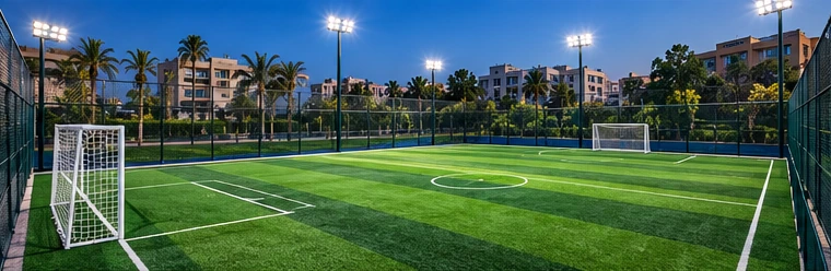 إنشاء ملعب خماسي تجاري