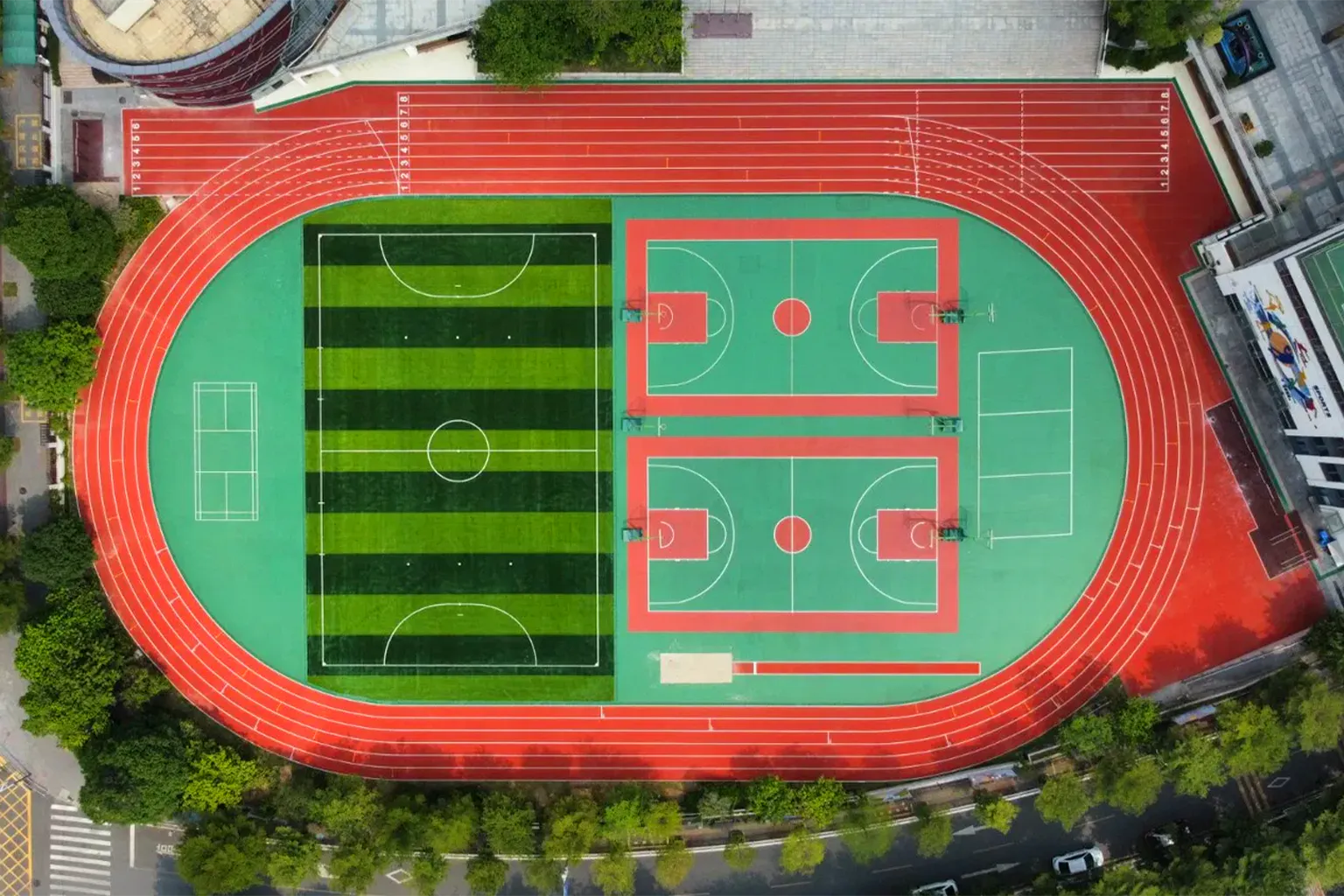 شركة إنشاء وتجهيز الملاعب الرياضية في مصر