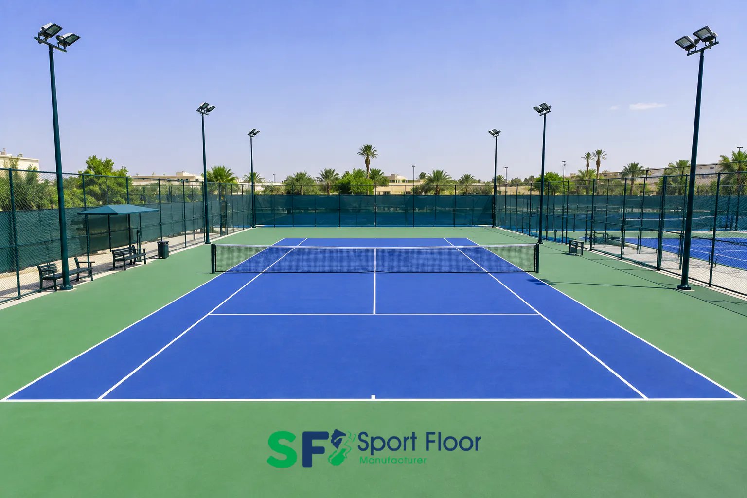 أعمال ملاعب التنس