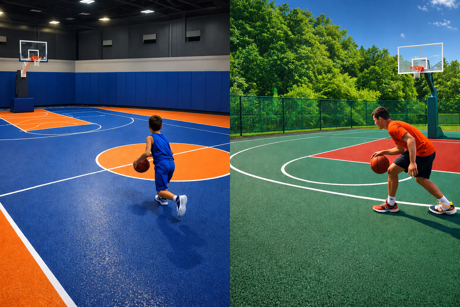 إنشاء وتجهيز الملاعب الرياضية من Sport Floor