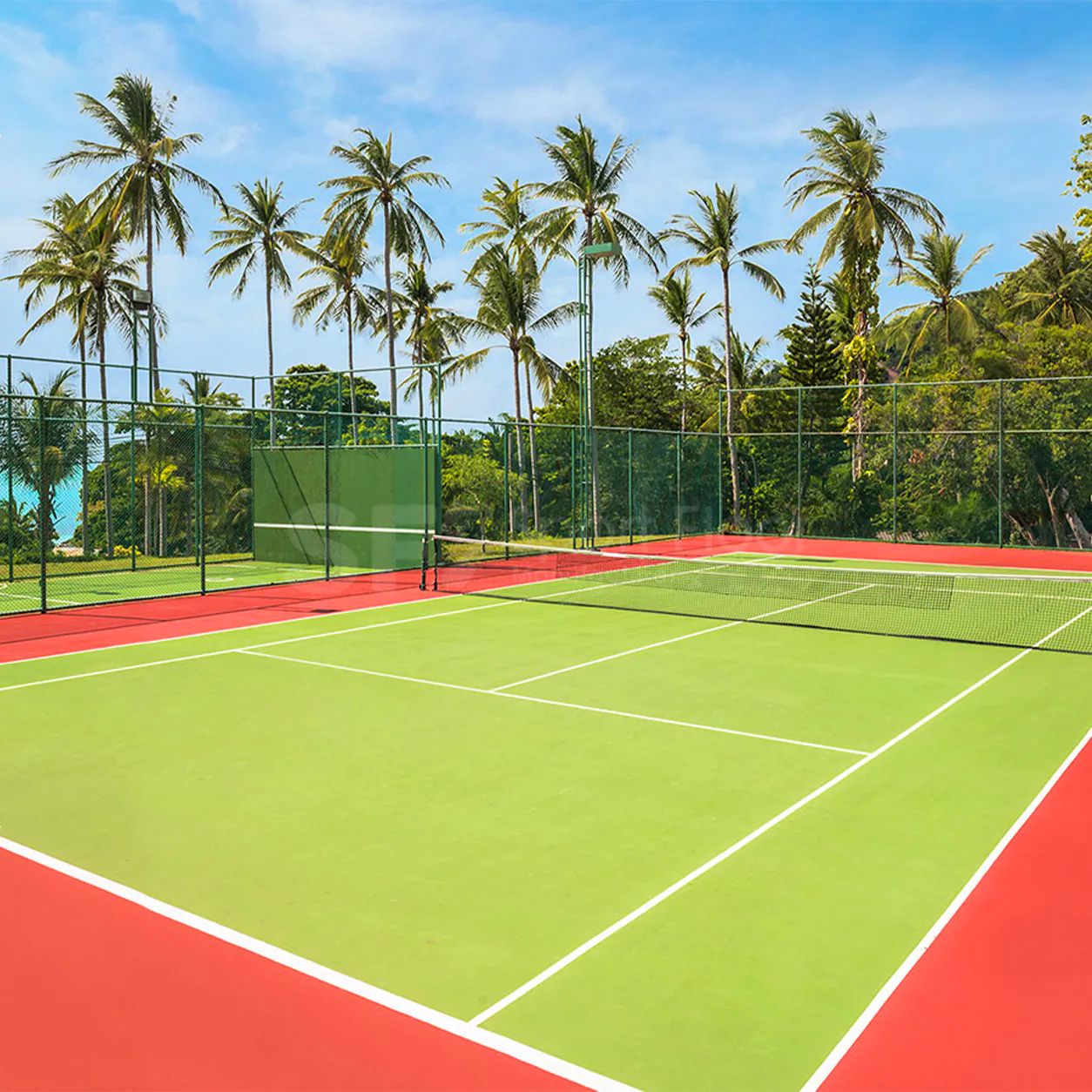 ملعب تنس من مشروعات Sport Floor